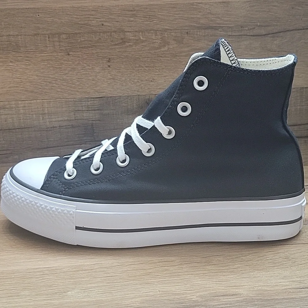 Converse Black and White Chuck Taylor High-Tops